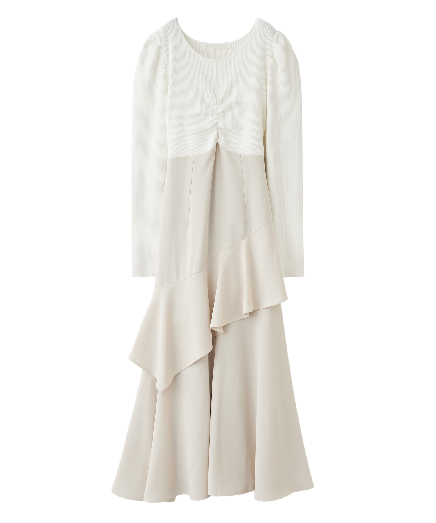 ルネ　ドッキングティアードワンピース NEW YEAR SPECIAL ITEM】ニットドッキングティアードワンピース｜PETAL