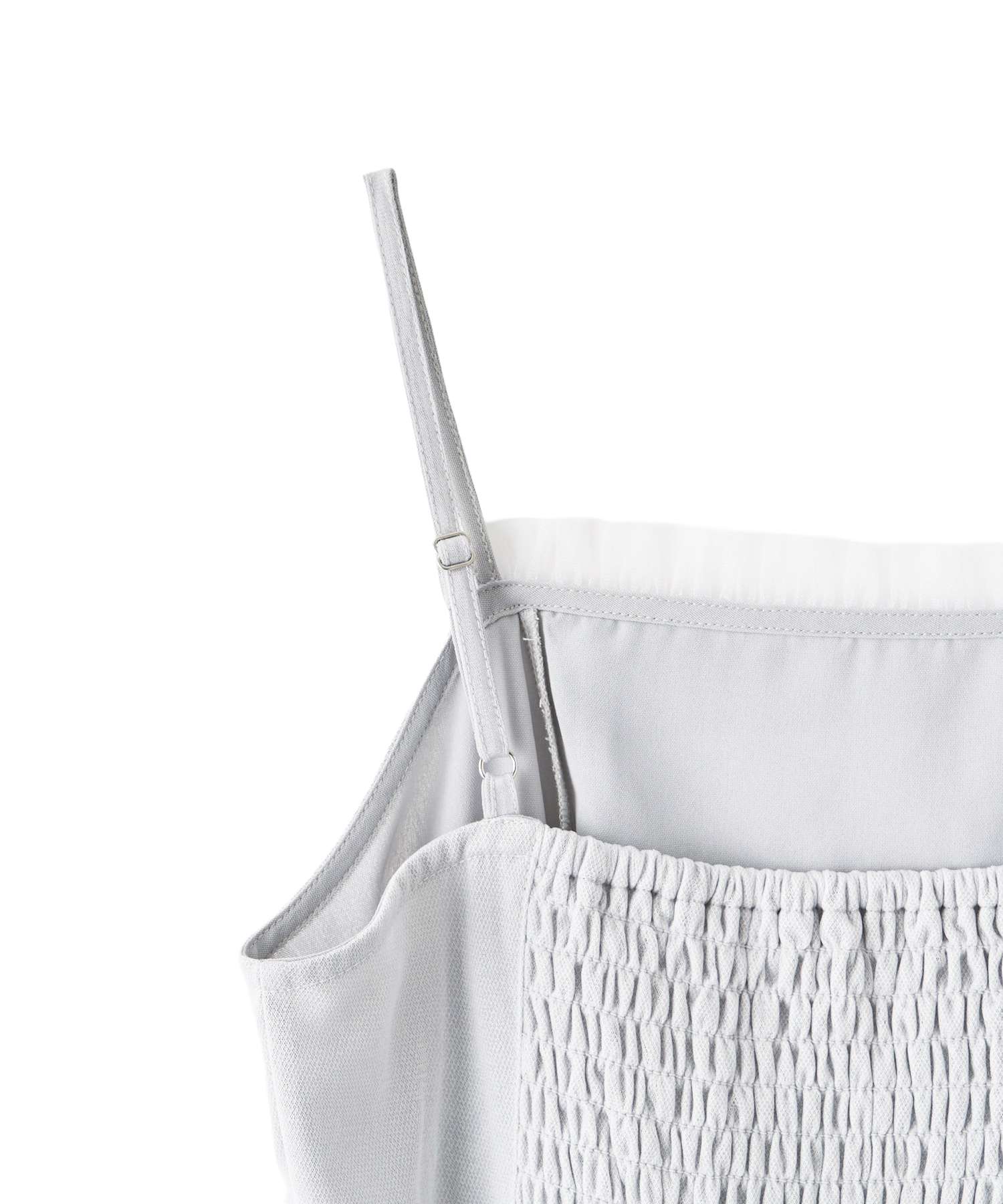 ラメニットカーディガン＆キャミワンピースセット｜PETAL ONLINE