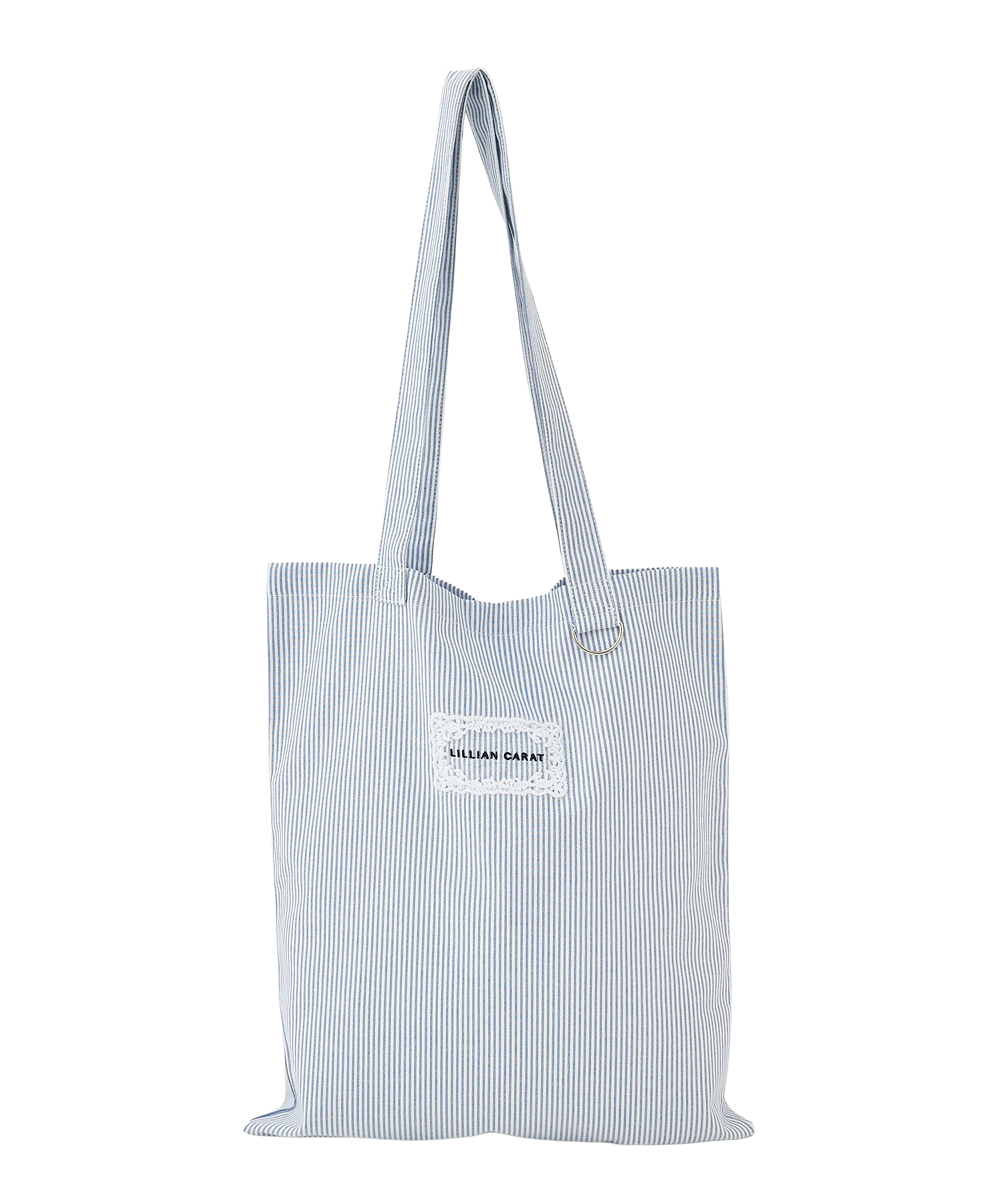 Dカン付きストライプトートバッグ｜PETAL ONLINE（ペタルオンライン）