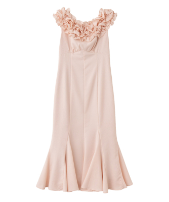 【新品】KAREN MILLEN フラワー マーメイドワンピース ボリュームフラワーマーメイドワンピース｜PETAL ONLINE（ペタル