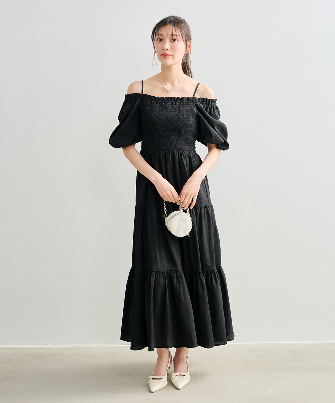 SNSで話題！】2wayスパークルバックシャンワンピース｜PETAL ONLINE