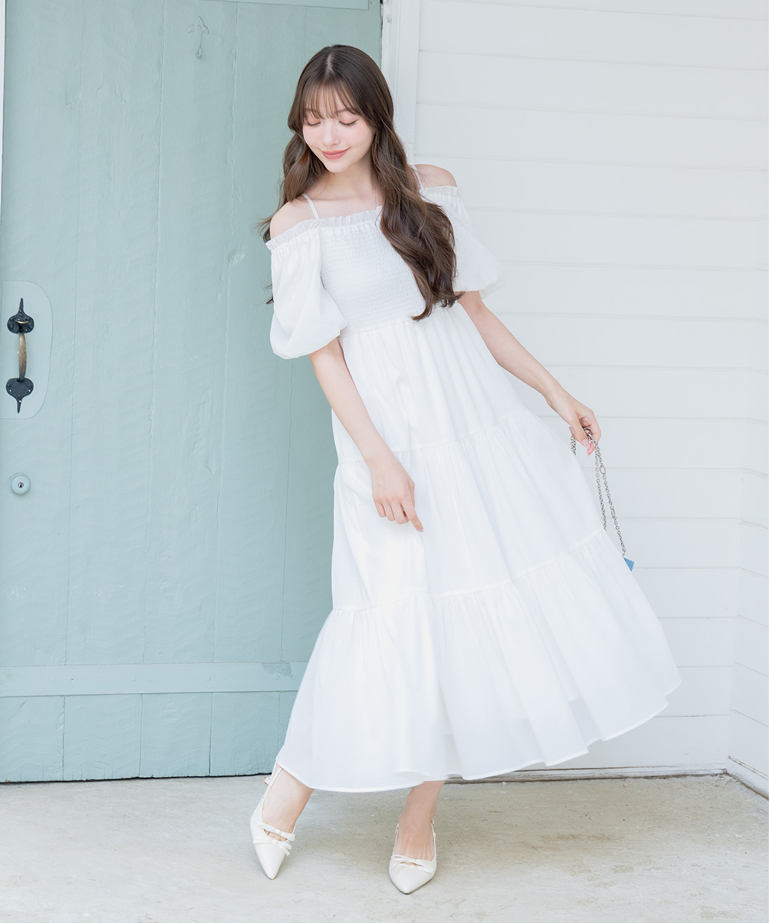 SNSで話題！】2wayスパークルバックシャンワンピース｜PETAL ONLINE