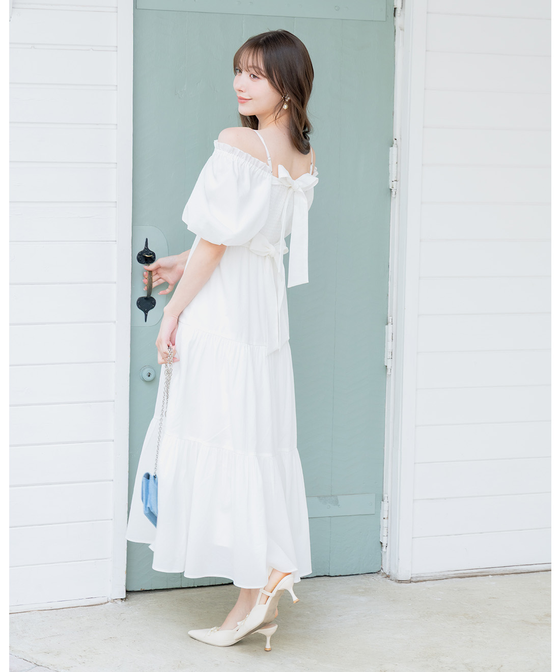 SNSで話題！】2wayスパークルバックシャンワンピース｜PETAL ONLINE