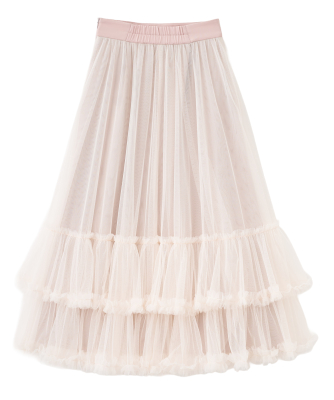 ヘムティアードチュールフレアスカート｜PETAL ONLINE（ペタルオンライン）