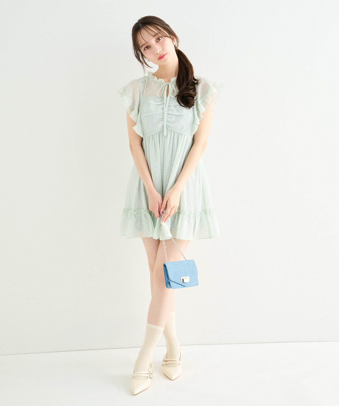 みなる11恋人岬サラッと落ち感素材 デジタルプリントチュニック ドットバリエーションチュニック｜PETAL ONLINE（ペタルオンライン）
