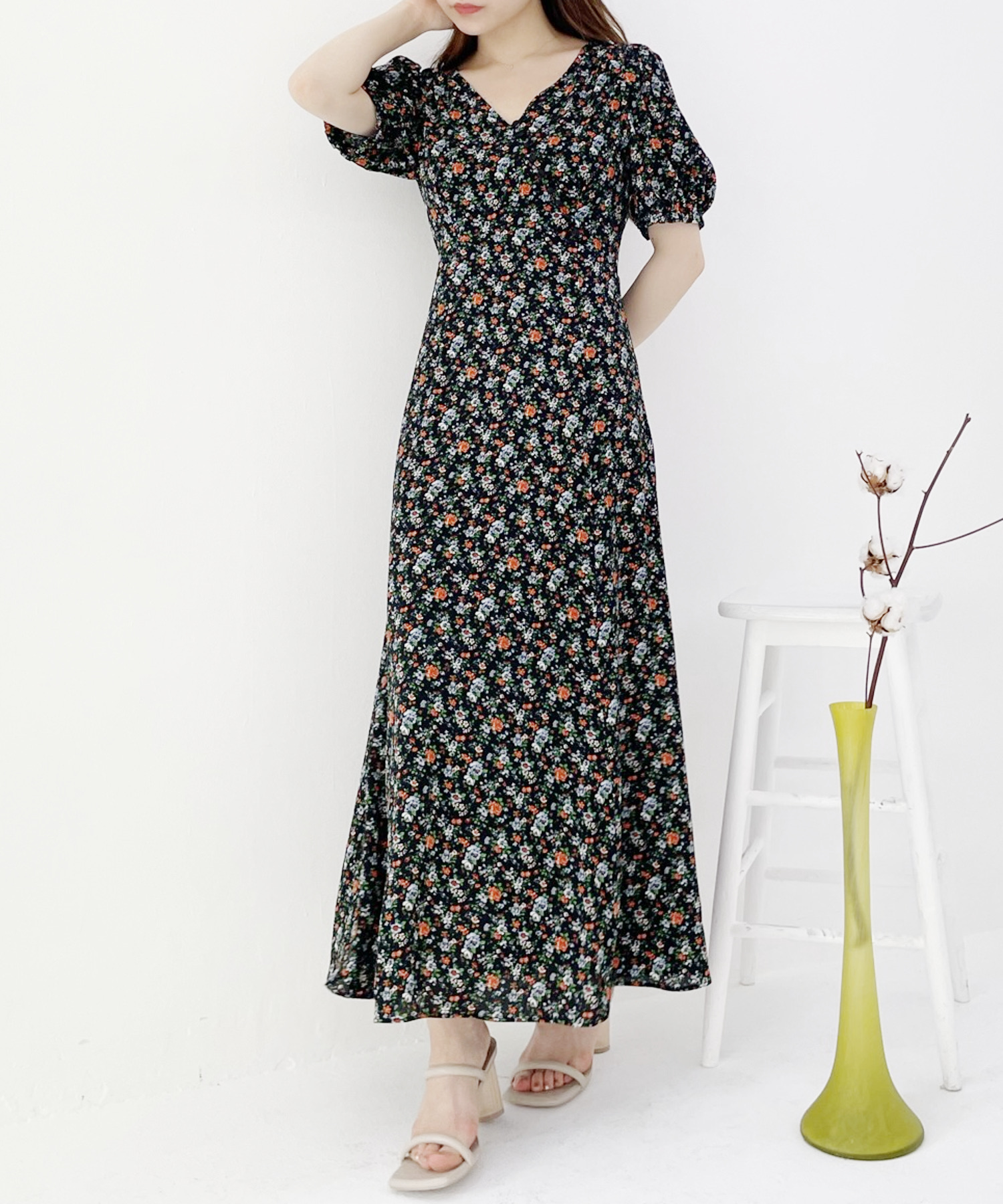 ココディール cocodeal カシュクールワンピース
