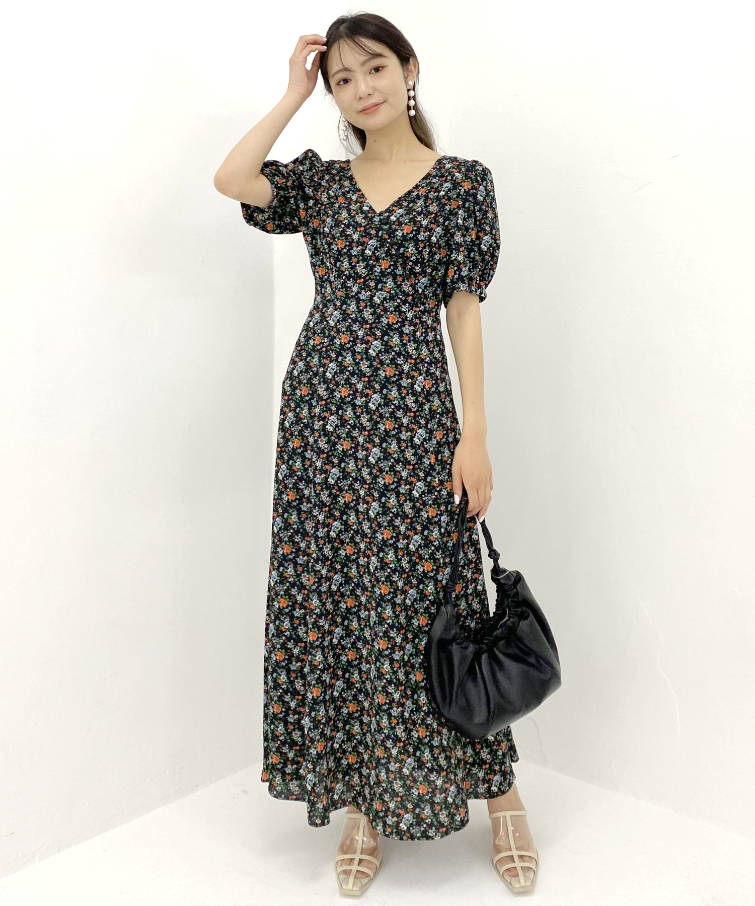 COCODEAL シアージャガード ワンピース 