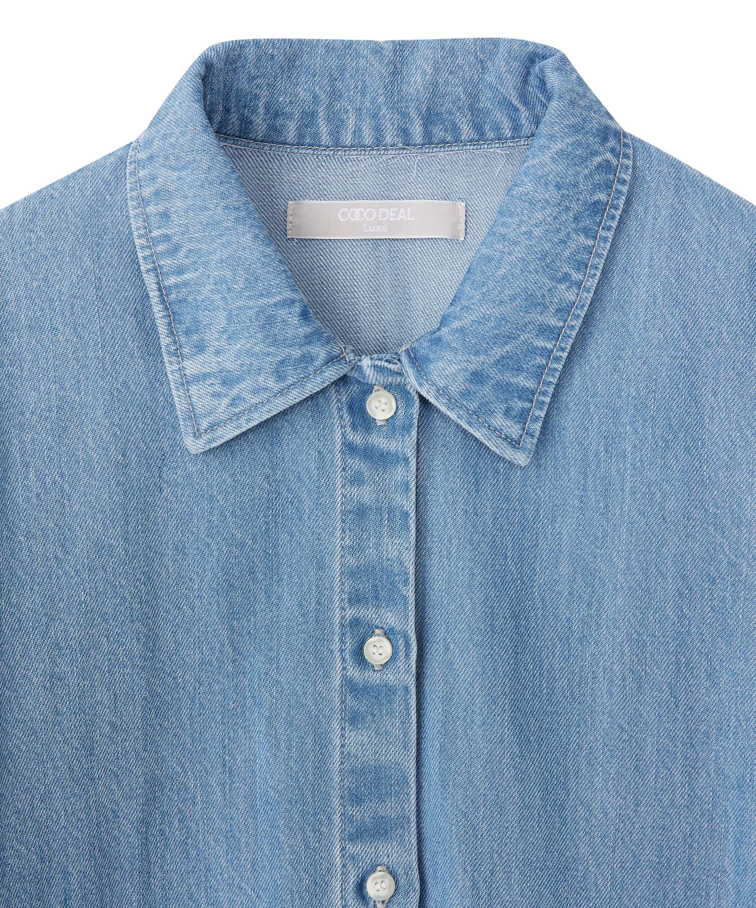 【新品・未使用】COCO DEAL カラーデニムシャツジャケット