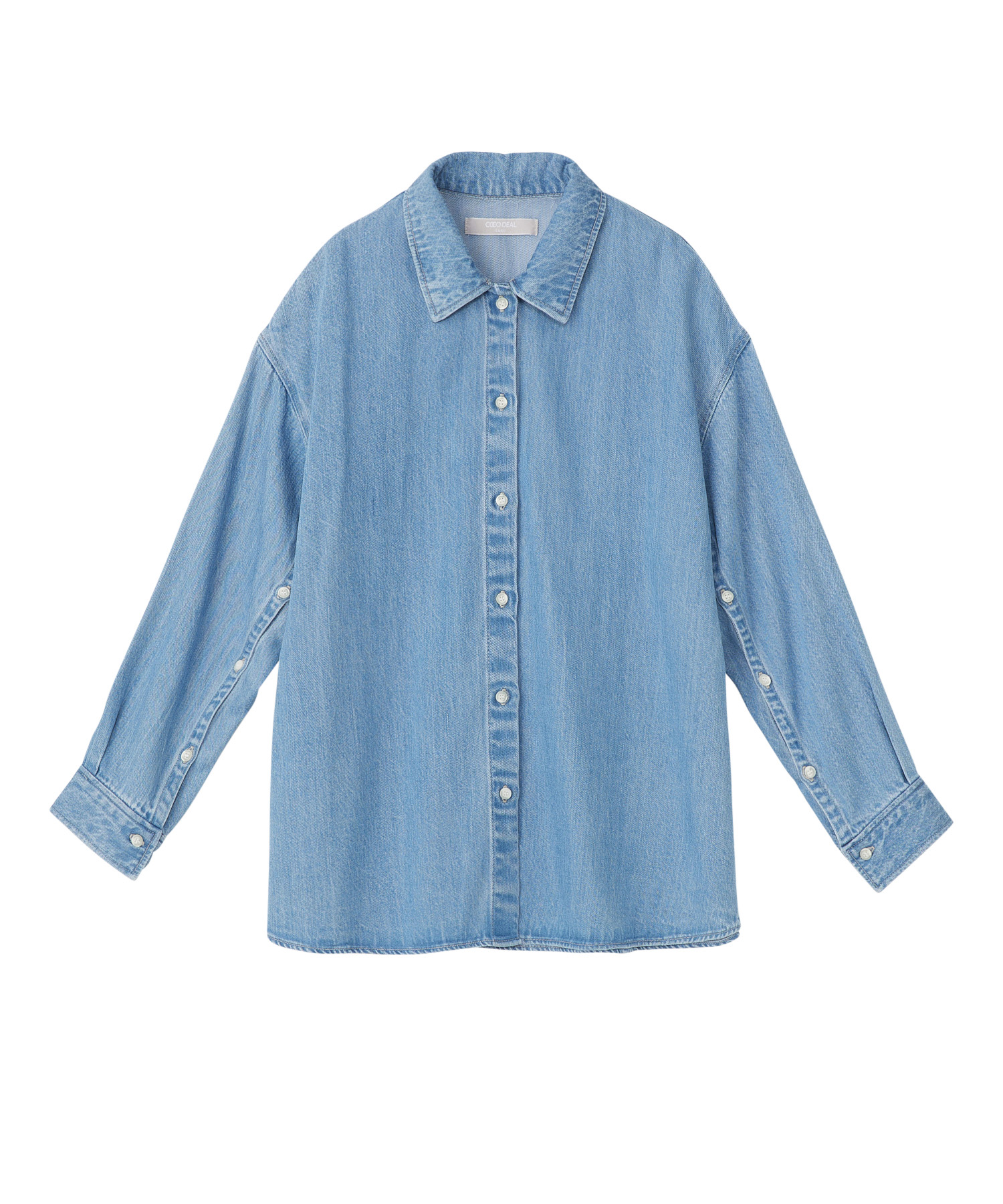 【新品・未使用】COCO DEAL カラーデニムシャツジャケット