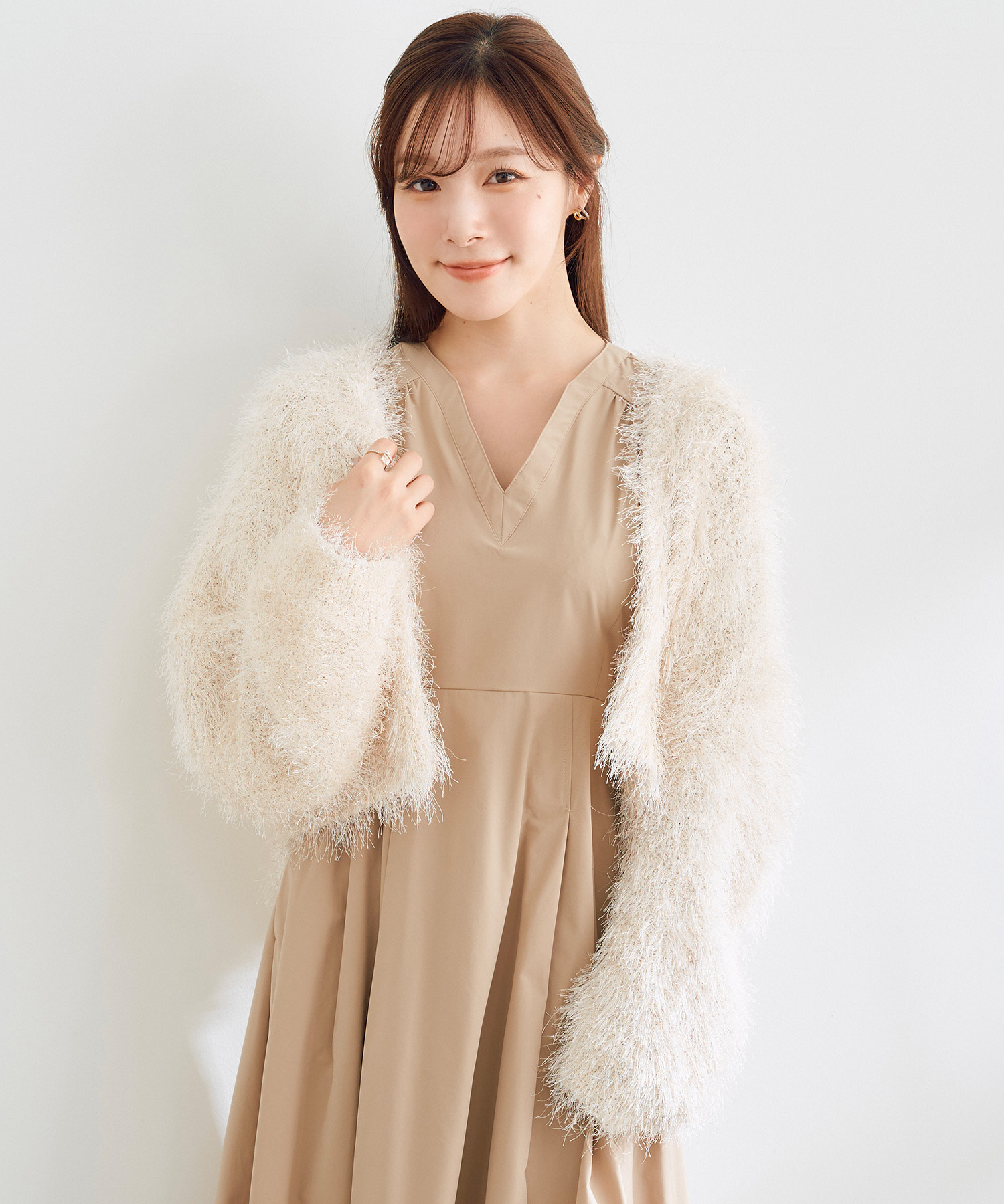 ココディール ギャザースリーブボリュームワンピース　ブラック SALE40%OFF】COCODEAL ココディール ギャザースリーブボリューム