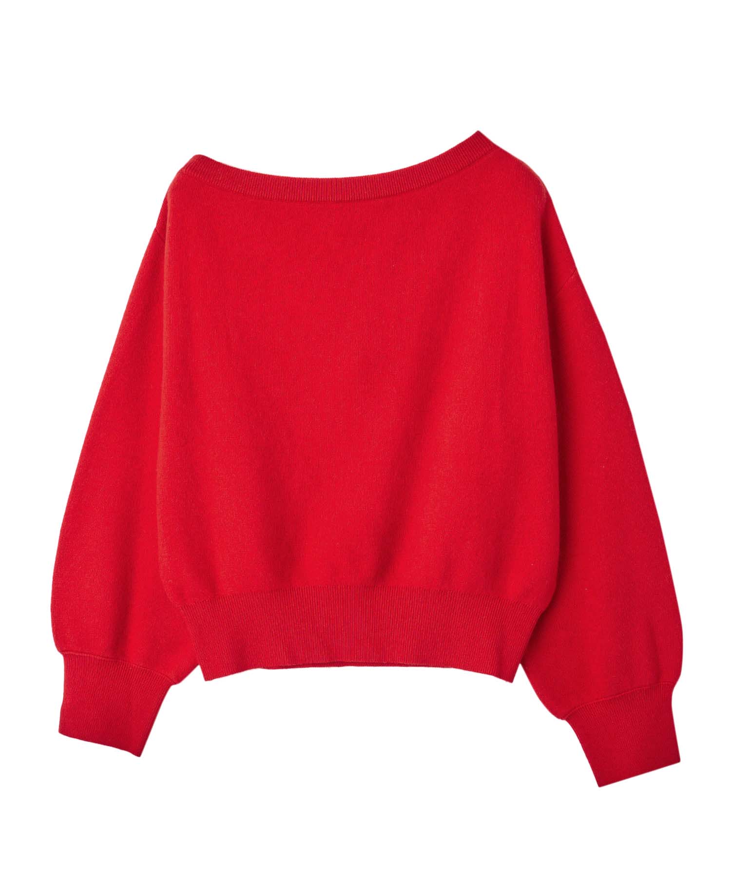 スムースオフショルアシンメトリーニット｜PETAL ONLINE（ペタル