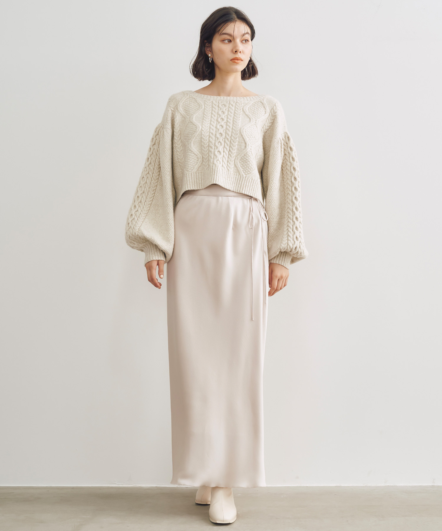 ラメケーブルニット｜PETAL ONLINE（ペタルオンライン）