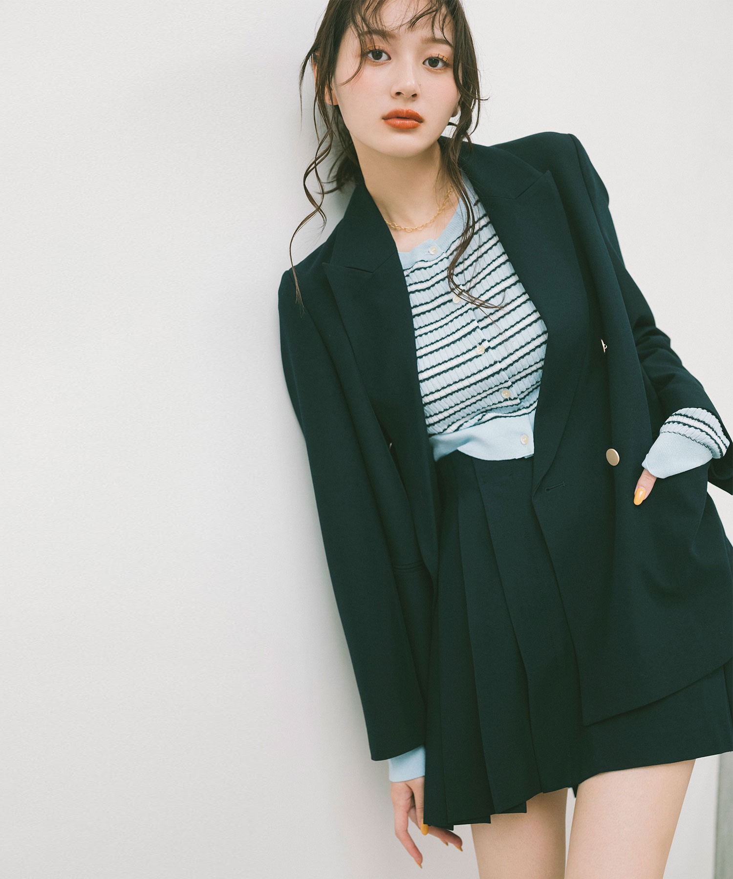 d.i.a.】1月いっぱい最終セール/新品/ダブルブレストジャケット/GAL