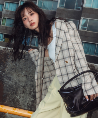 COCODEAL パフスリーブテーラードジャケット