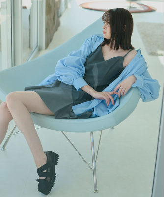 タックヘムミニワンピース×ショートパンツ｜PETAL ONLINE