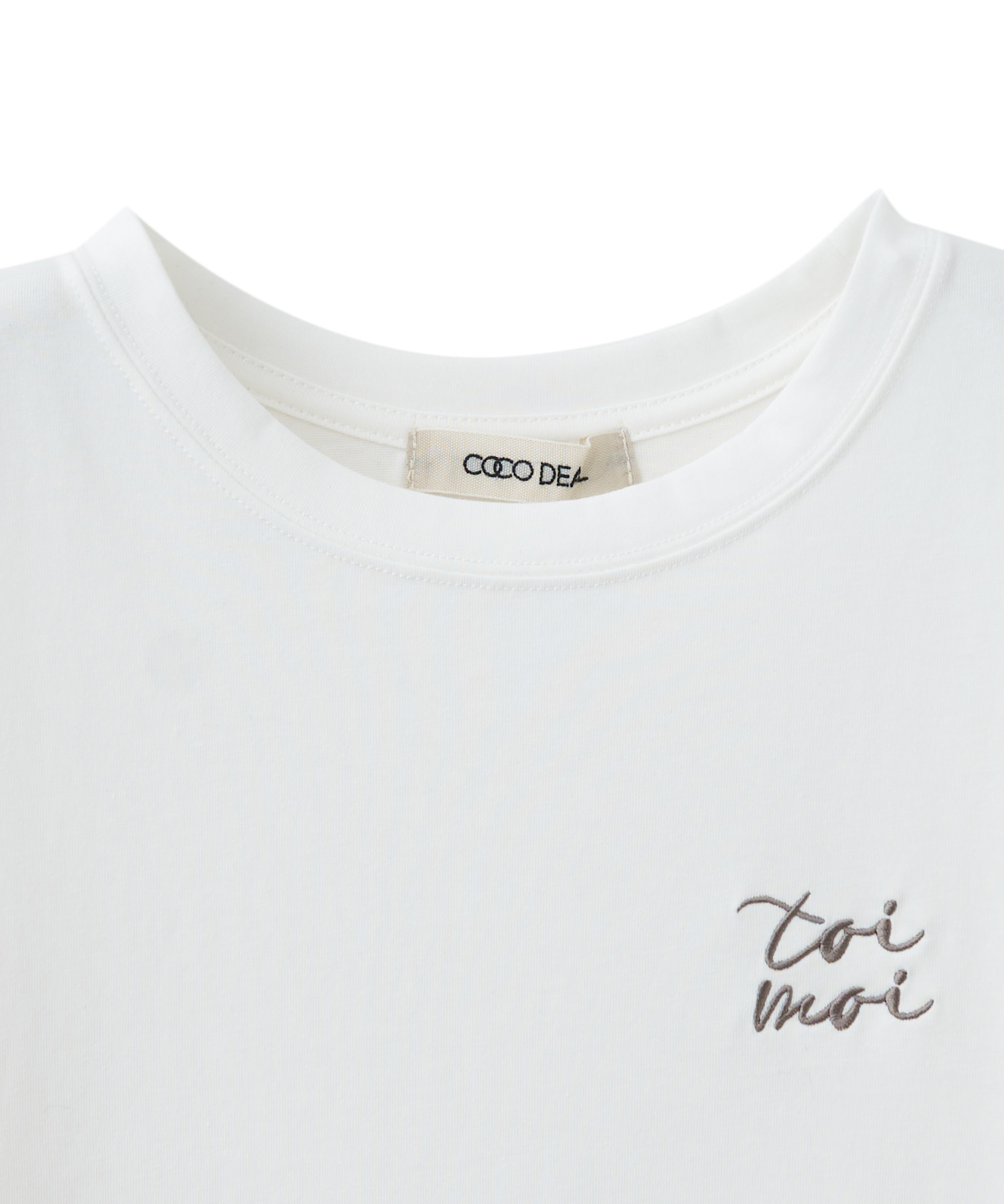 ワンポイント刺繍Tシャツ｜PETAL ONLINE（ペタルオンライン）