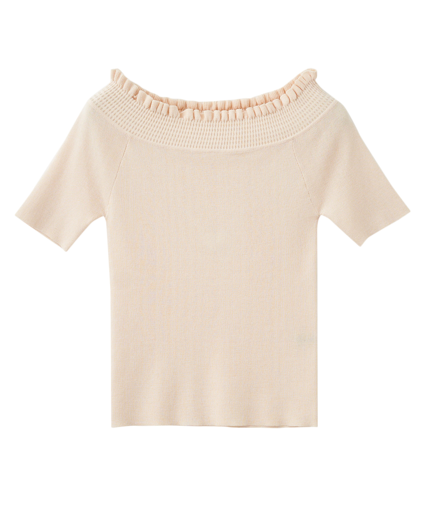 ★MAINBOOTH★Soft Petal Sweatshirt(CREAM)★正規品/直送料込 スウェット風ニット: トップス｜ハニーズ公式通販