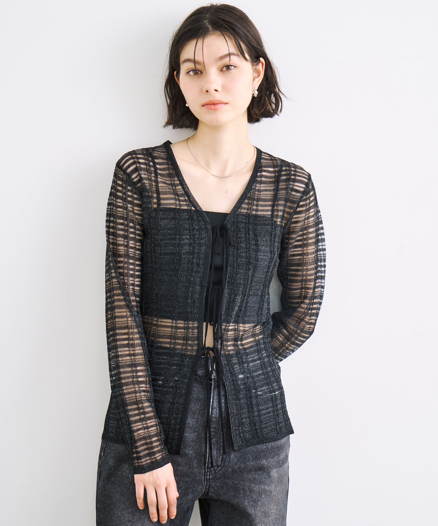 René - 新品同様 Rene フラワーボタン チェックニットカーディガン(34) 楽天市場】〔カ〕 トップス ニットカーディガン レディース 秋冬