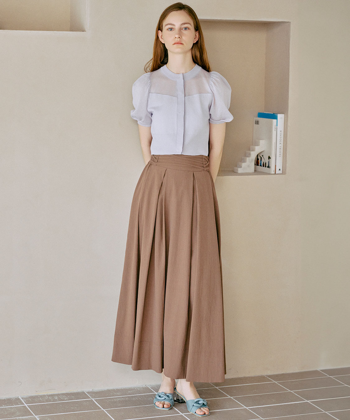 ココディール　新品タグ付　レースアップタックフレアスカート レースアップタックフレアスカート｜PETAL ONLINE（ペタル