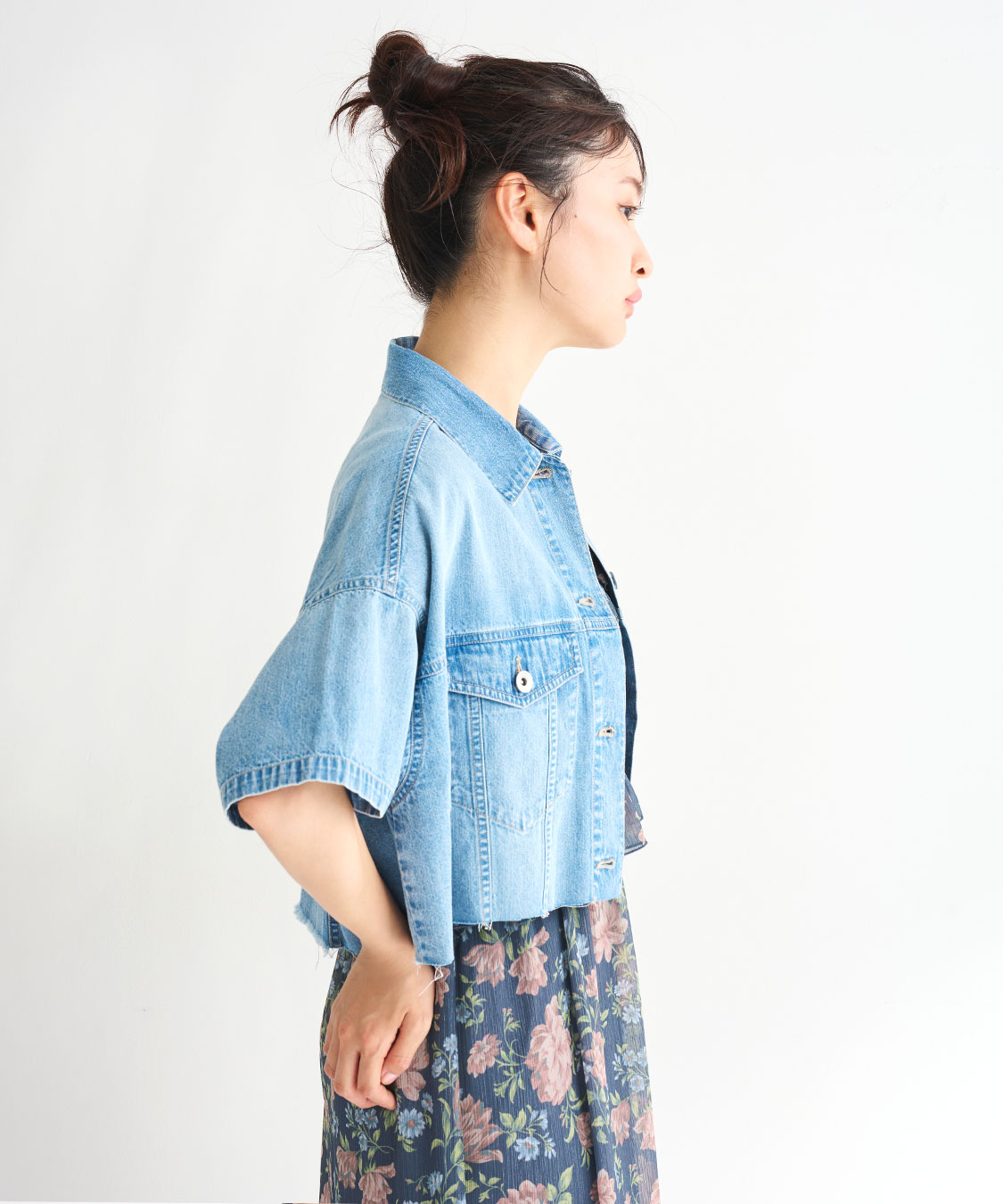 COCO DEAL◆25SS/ハーフスリーブGジャン/タグ付属/半袖シャツ/2/コットン/IDG/75514015 ハーフスリーブGジャン｜PETAL ONLINE（ペタルオンライン）