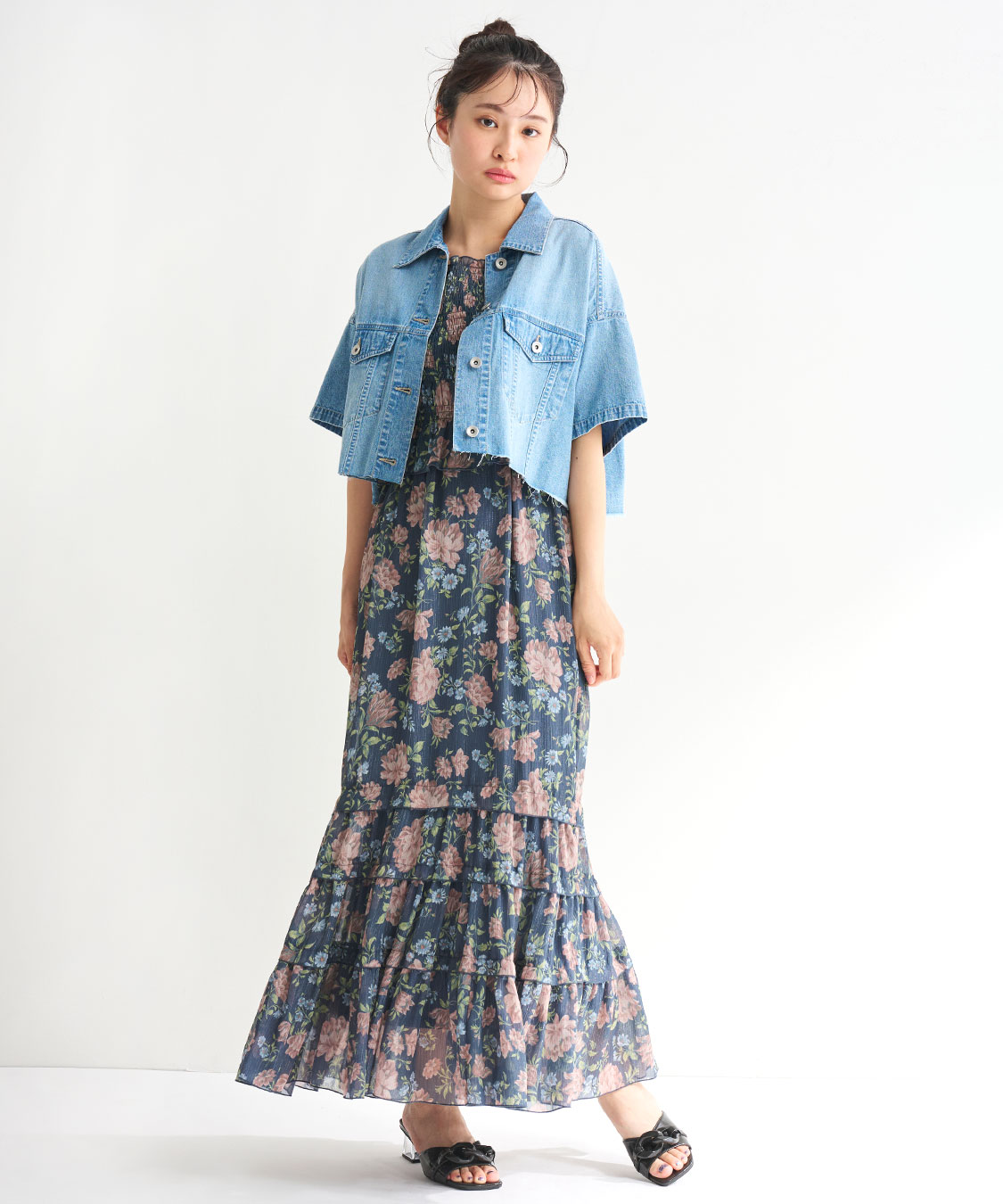 COCO DEAL◆25SS/ハーフスリーブGジャン/タグ付属/半袖シャツ/2/コットン/IDG/75514015 ハーフスリーブGジャン｜PETAL ONLINE（ペタルオンライン）