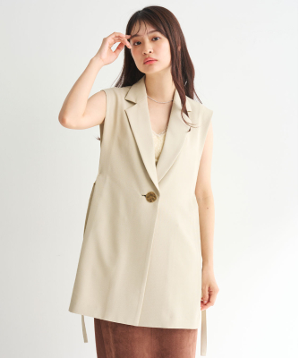 デザインボタンサイドリボンジレ｜PETAL ONLINE（ペタルオンライン）