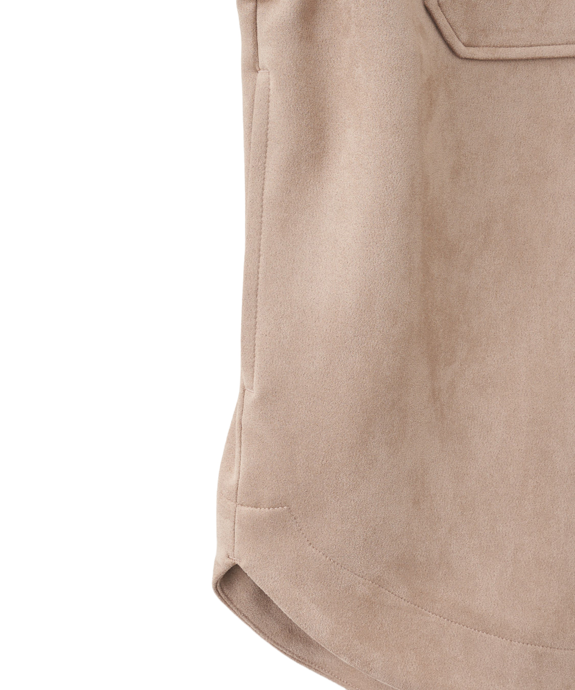 シャツライクスウェードブルゾン｜PETAL ONLINE（ペタルオンライン）