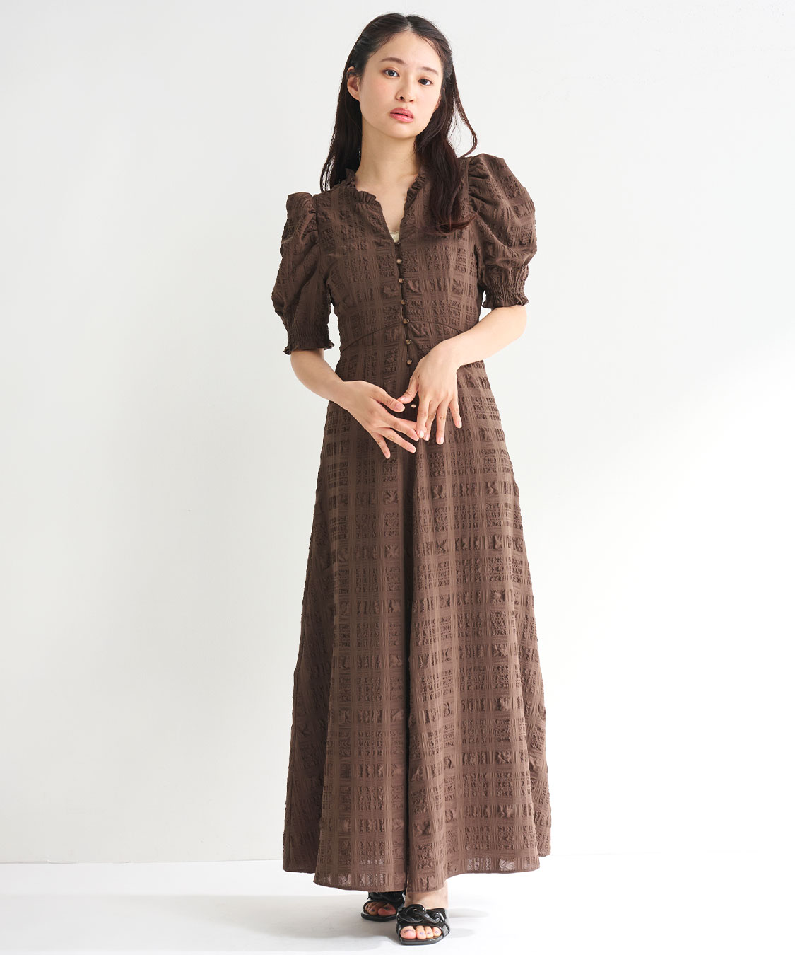 ワンピース yilon DOLCE CHECK OP Dolce check op – YILON