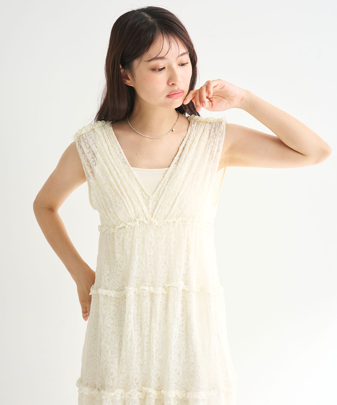 レースティアードワンピース レースティアードワンピース｜PETAL ONLINE（ペタルオンライン）