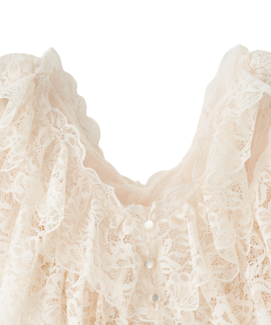 フリルカラーレースワンピース｜PETAL ONLINE（ペタルオンライン）