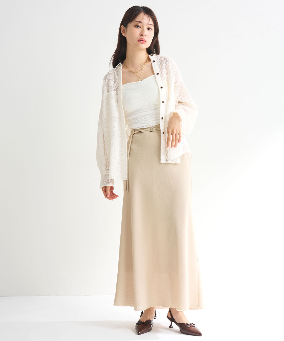 ★Karen Millen★ スパークルネクタイティアードスカートドレス bkk24492_orange_xl.jpg?w=280&