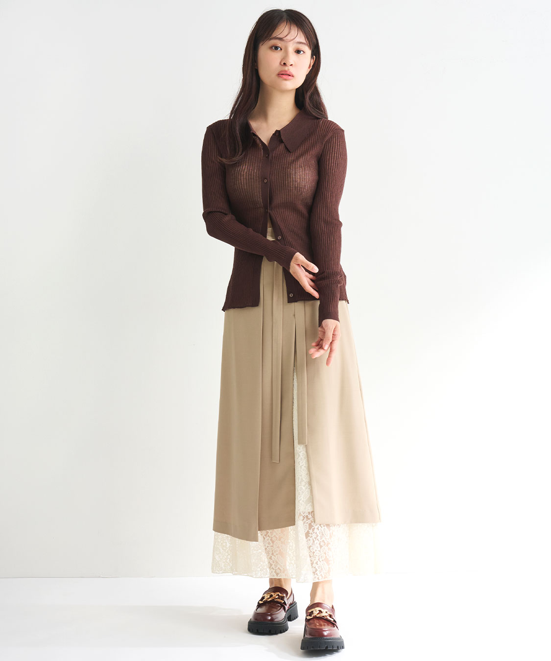 h.naoto Blood レースレイヤードスカート h. Naoto Blood Gothic Lace Up JSK by h.NAOTO