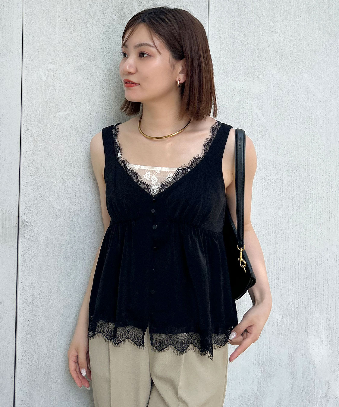 再入荷】COCODEAL ココディール クロスデザインメッシュトップス