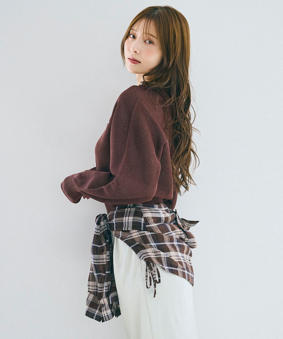 かおリンページ サイドリボンクロップドシャツ｜PETAL ONLINE（ペタルオンライン）