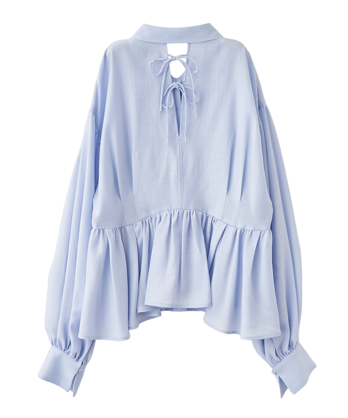 ギャザーペプラムシャツ｜PETAL ONLINE（ペタルオンライン）