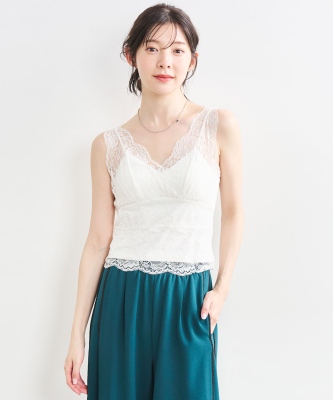 フルールレースブラトップ｜PETAL ONLINE（ペタルオンライン）