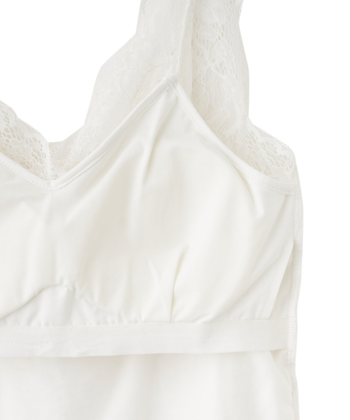 カップ付きVネックレースインナー｜PETAL ONLINE（ペタルオンライン）