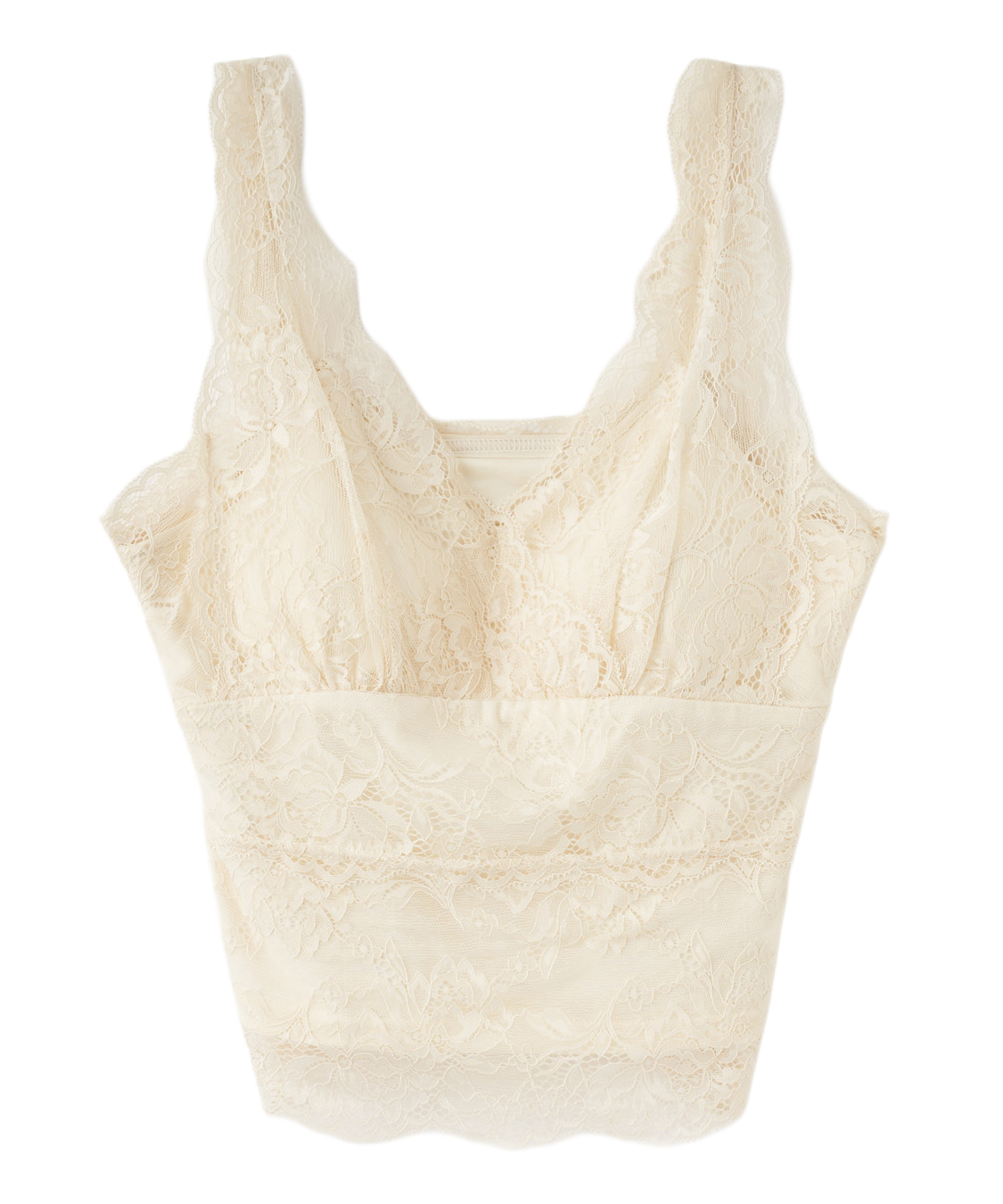 カップ付きVネックレースインナー｜PETAL ONLINE（ペタルオンライン）