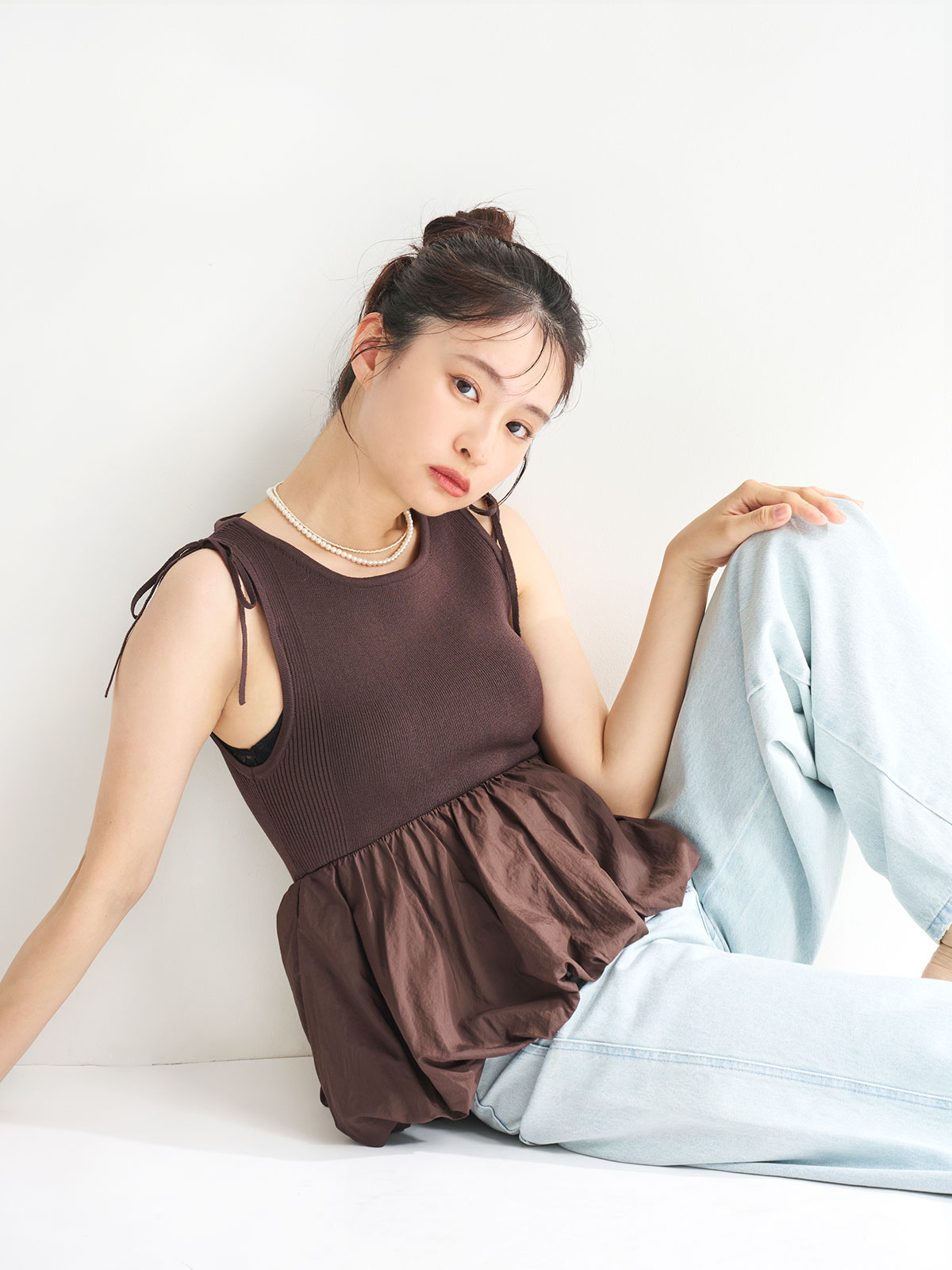 【SPORTMAX】[FABIANA]ノースリーブコットンドレス 関税送料込 XS-Lサイズあり 【GINZA COUTURE/銀座クチュール】ノースリーブ