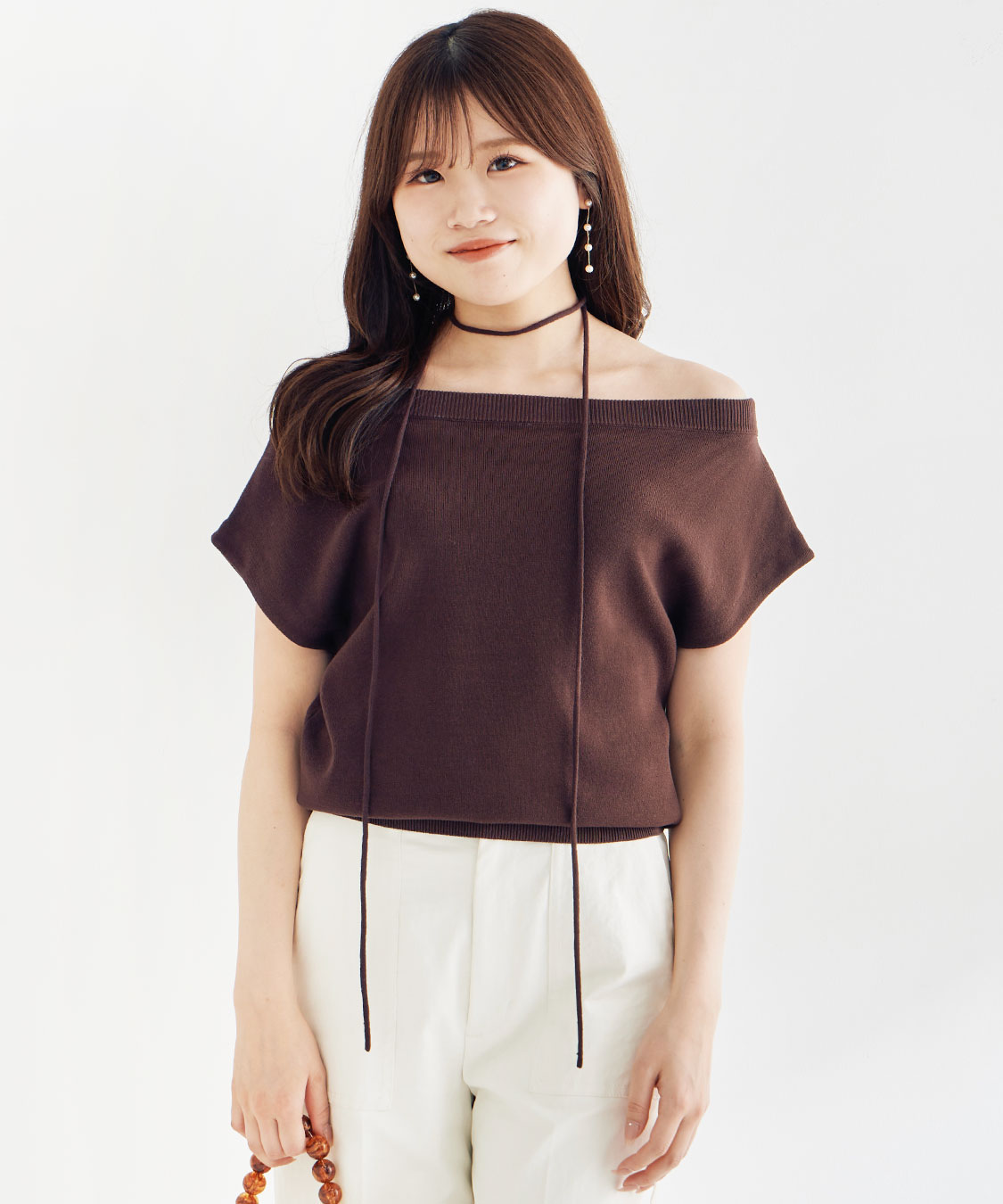 ココディール　新品タグ付　ワンショルダーニット　25AW ワンショルダーニット｜PETAL ONLINE（ペタルオンライン）