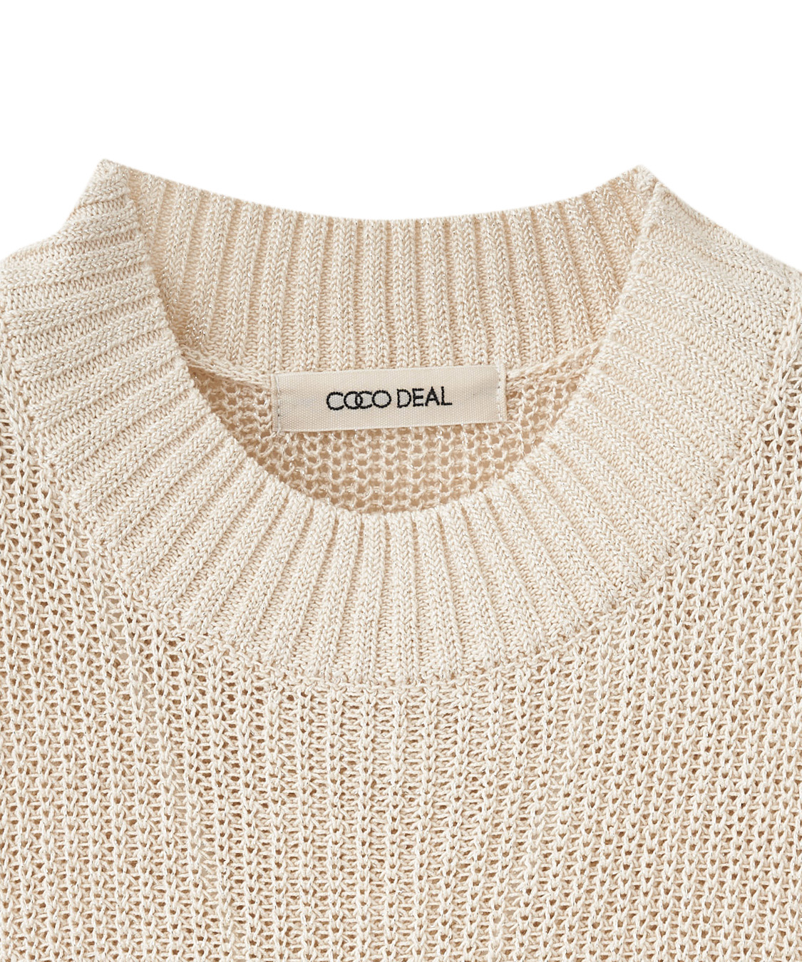 【24AW/新品タグ付き/44,000円】デパリエ ラメニット ラメアゼニット｜PETAL ONLINE（ペタルオンライン）