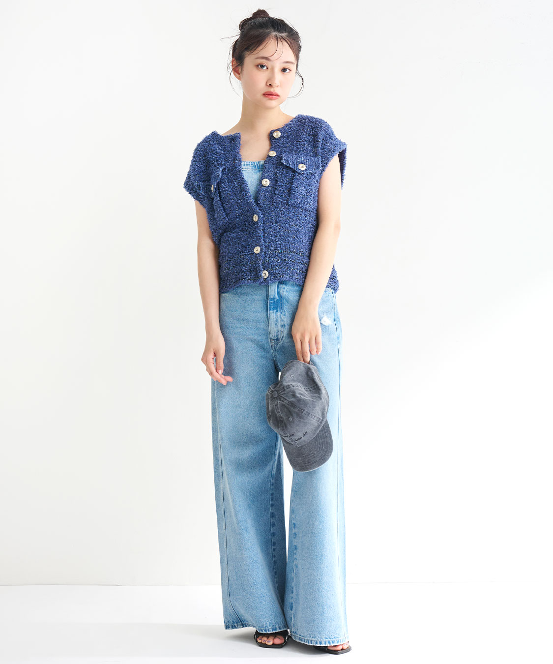 ツイーディニットベスト｜PETAL ONLINE（ペタルオンライン）