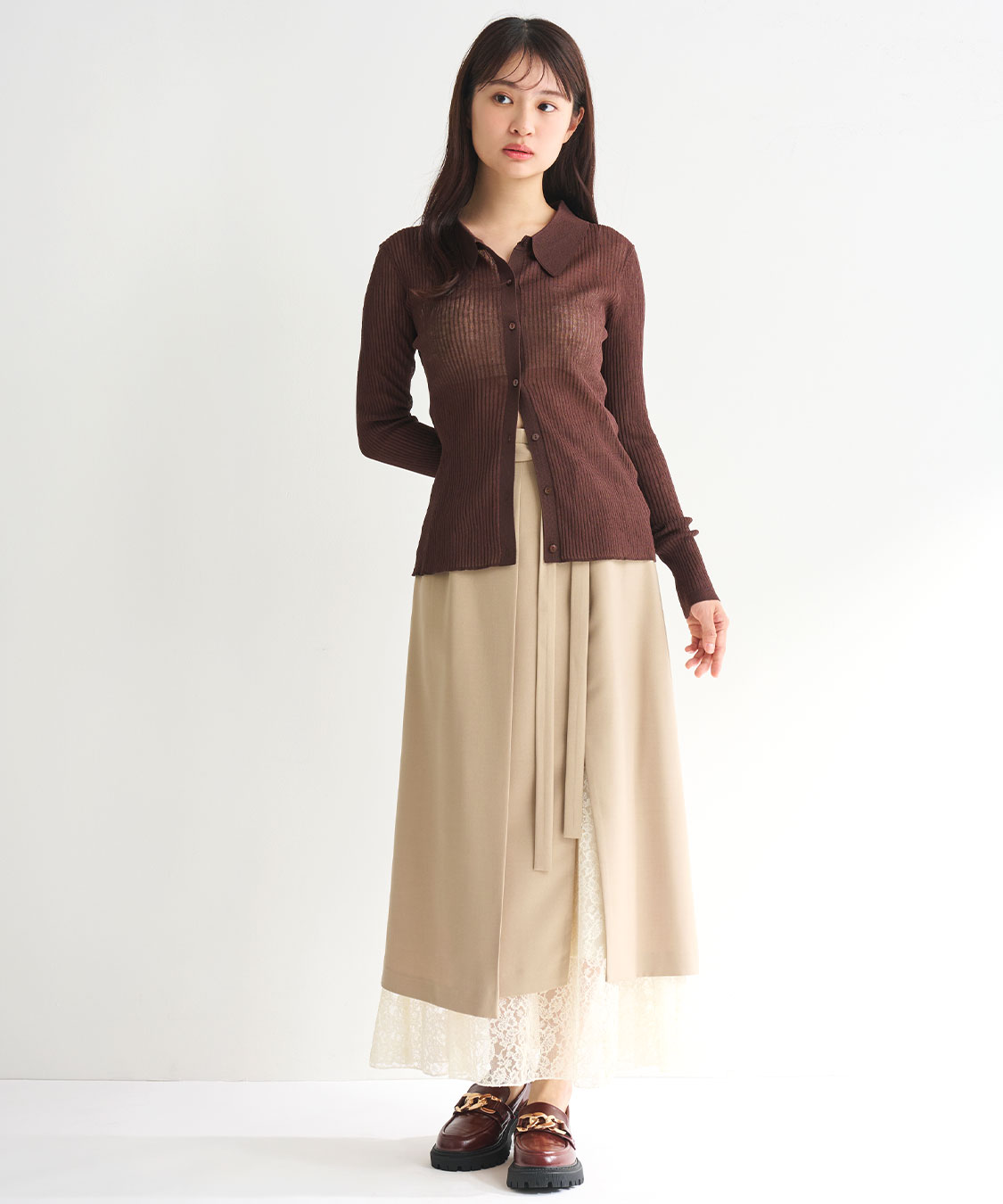 シアーニットシャツ｜PETAL ONLINE（ペタルオンライン）