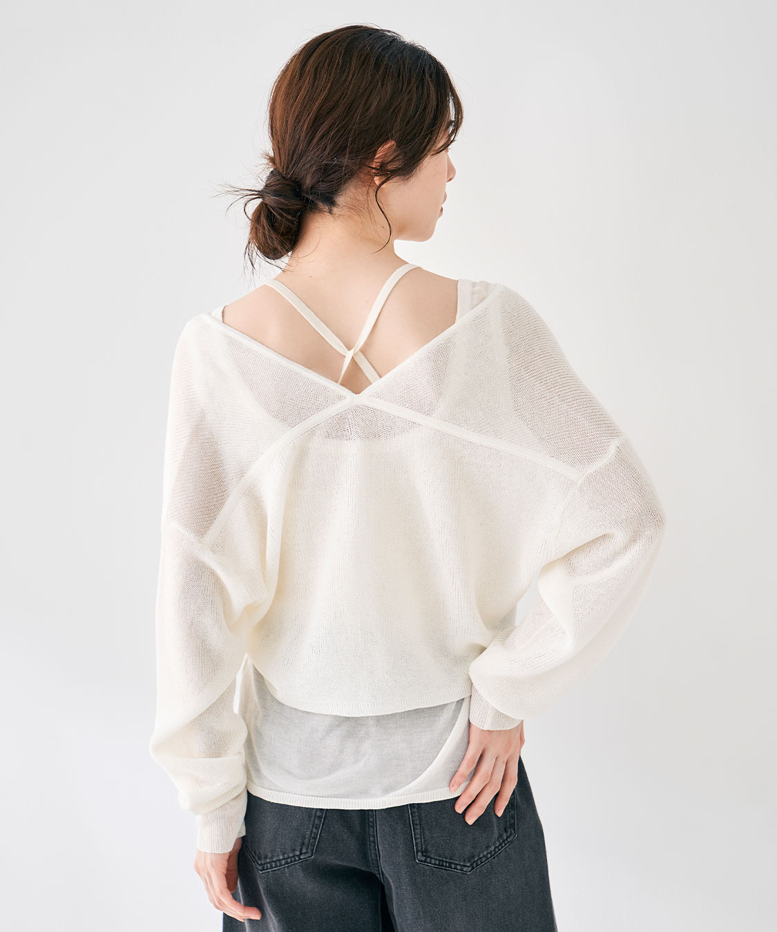 DEMYLEE 53,900円 カラフルレジンボタンコットンニット