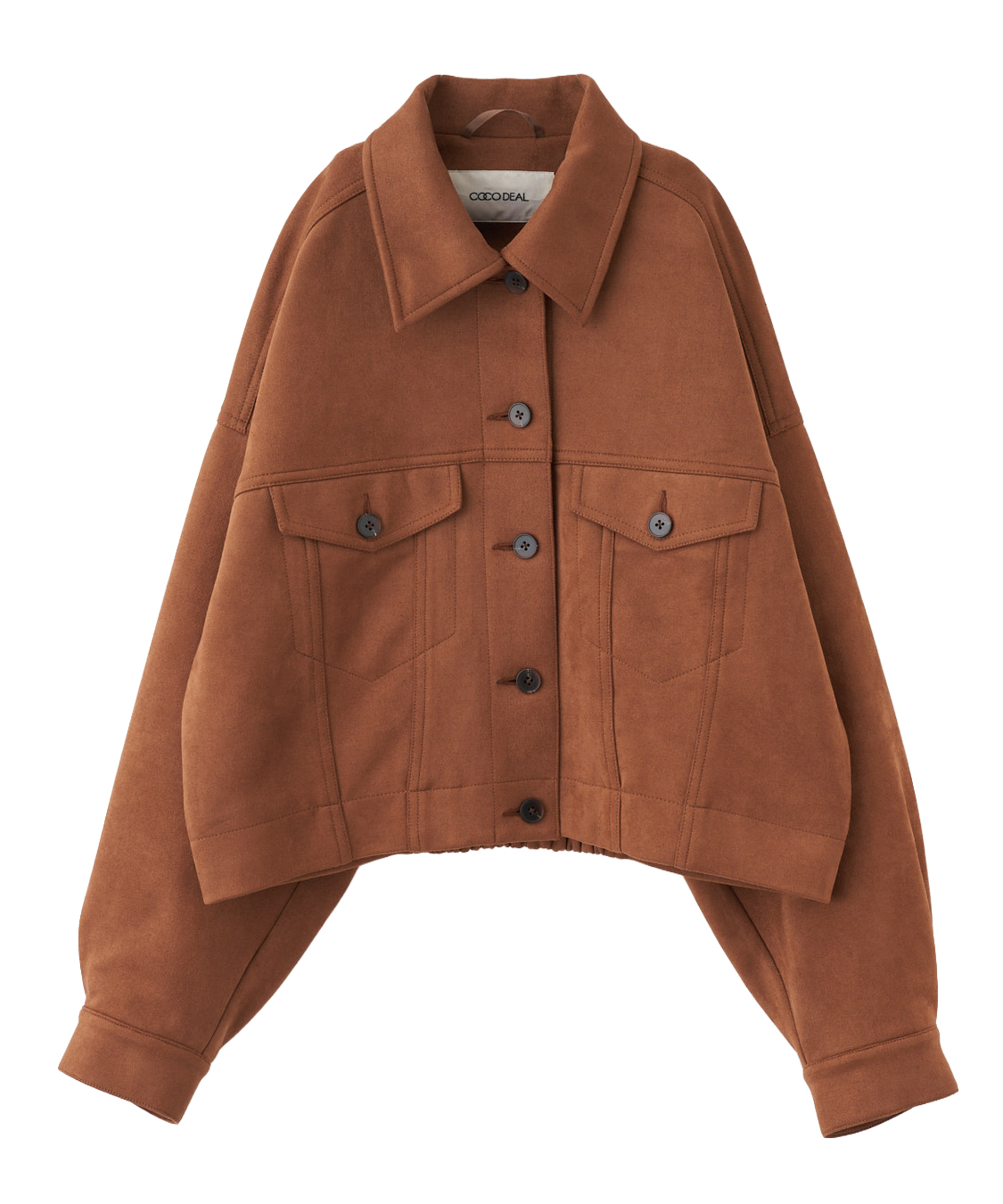 ジャケット・アウター coco Gジャンライクスウェードブルゾン｜PETAL ONLINE（ペタルオンライン）