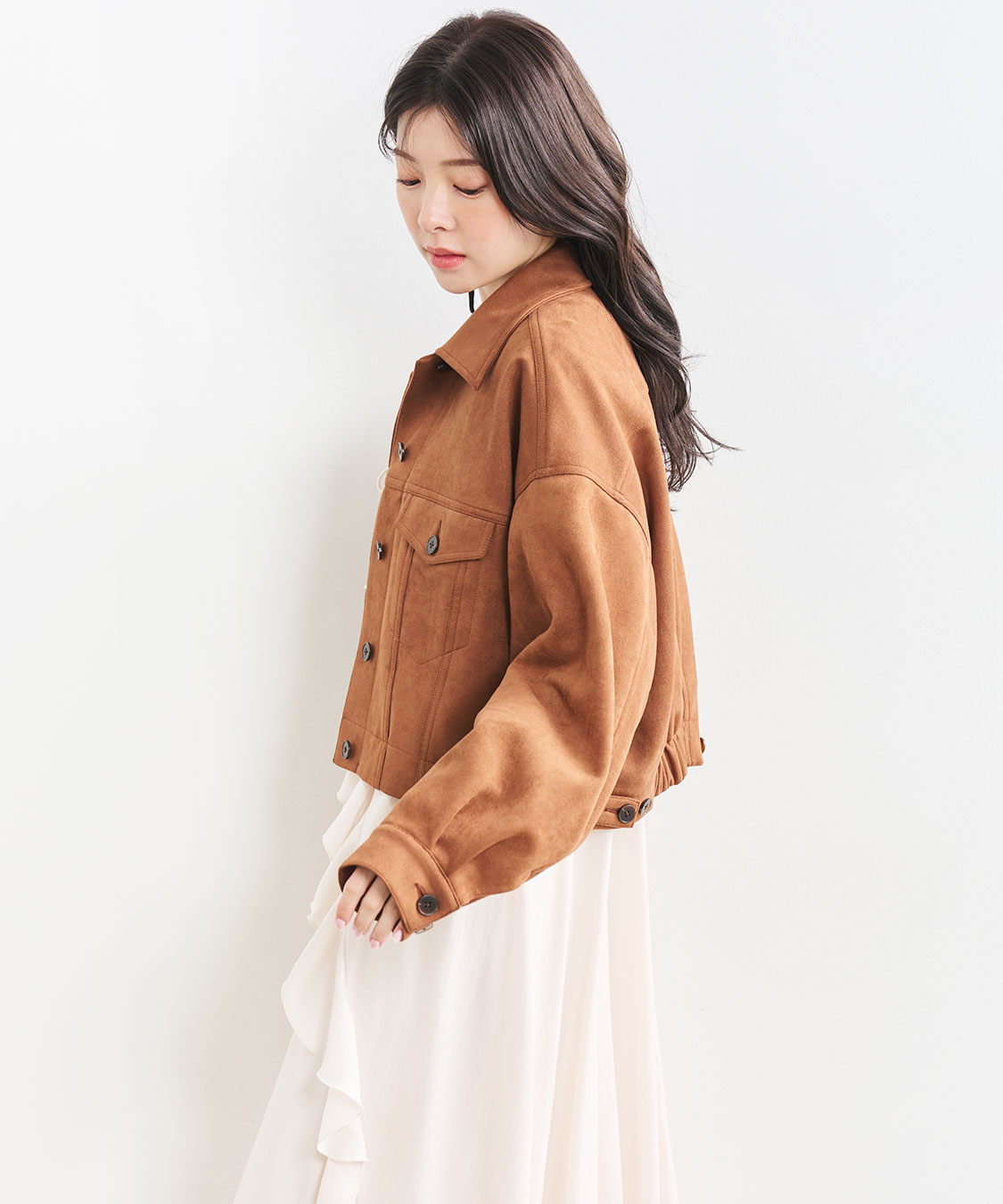 Gジャンライクスウェードブルゾン｜PETAL ONLINE（ペタルオンライン）