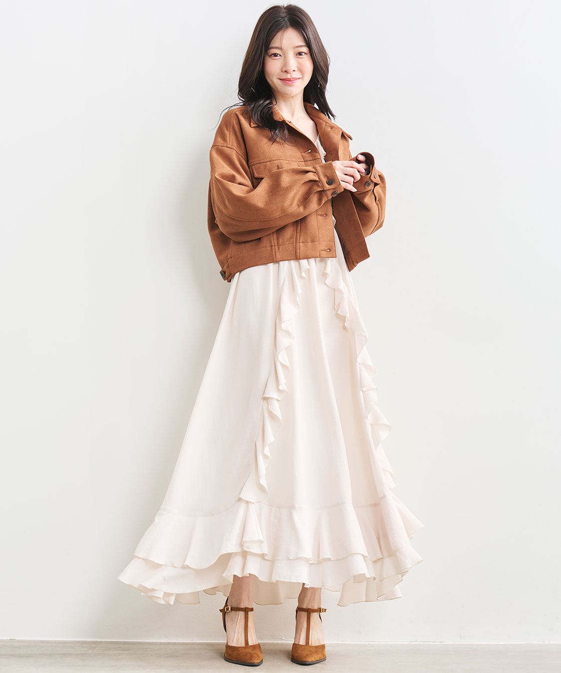 Gジャンライクスウェードブルゾン｜PETAL ONLINE（ペタルオンライン）