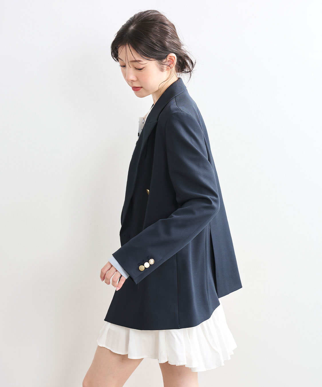 ダブルブレストジャケット　ココディール　ジャケット　スカートセット 楽天市場】【即日出荷】(セール40%OFF) COCODEAL ココディール