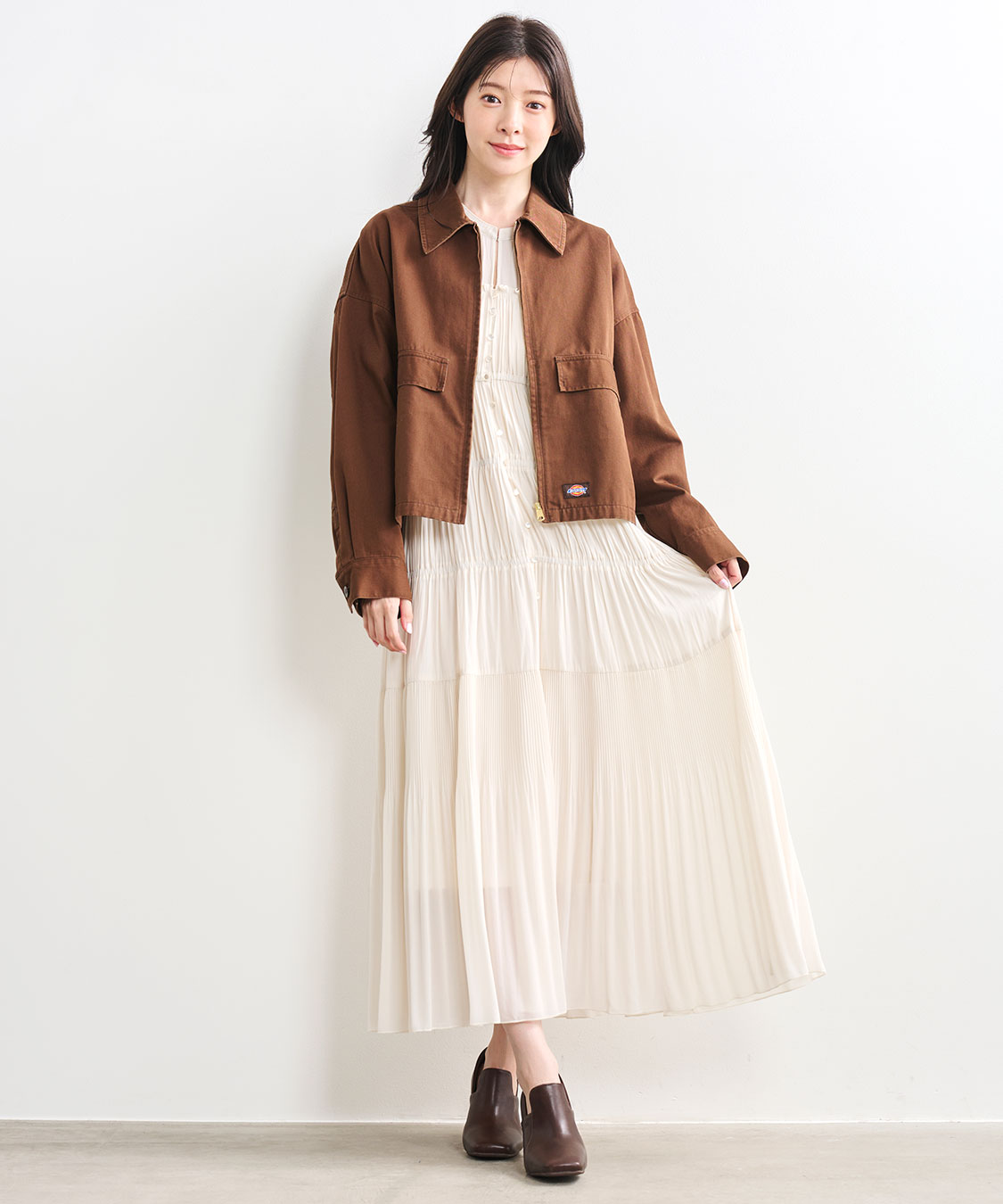 COCO DEAL/Dickies®》ショートジップブルゾン｜PETAL ONLINE