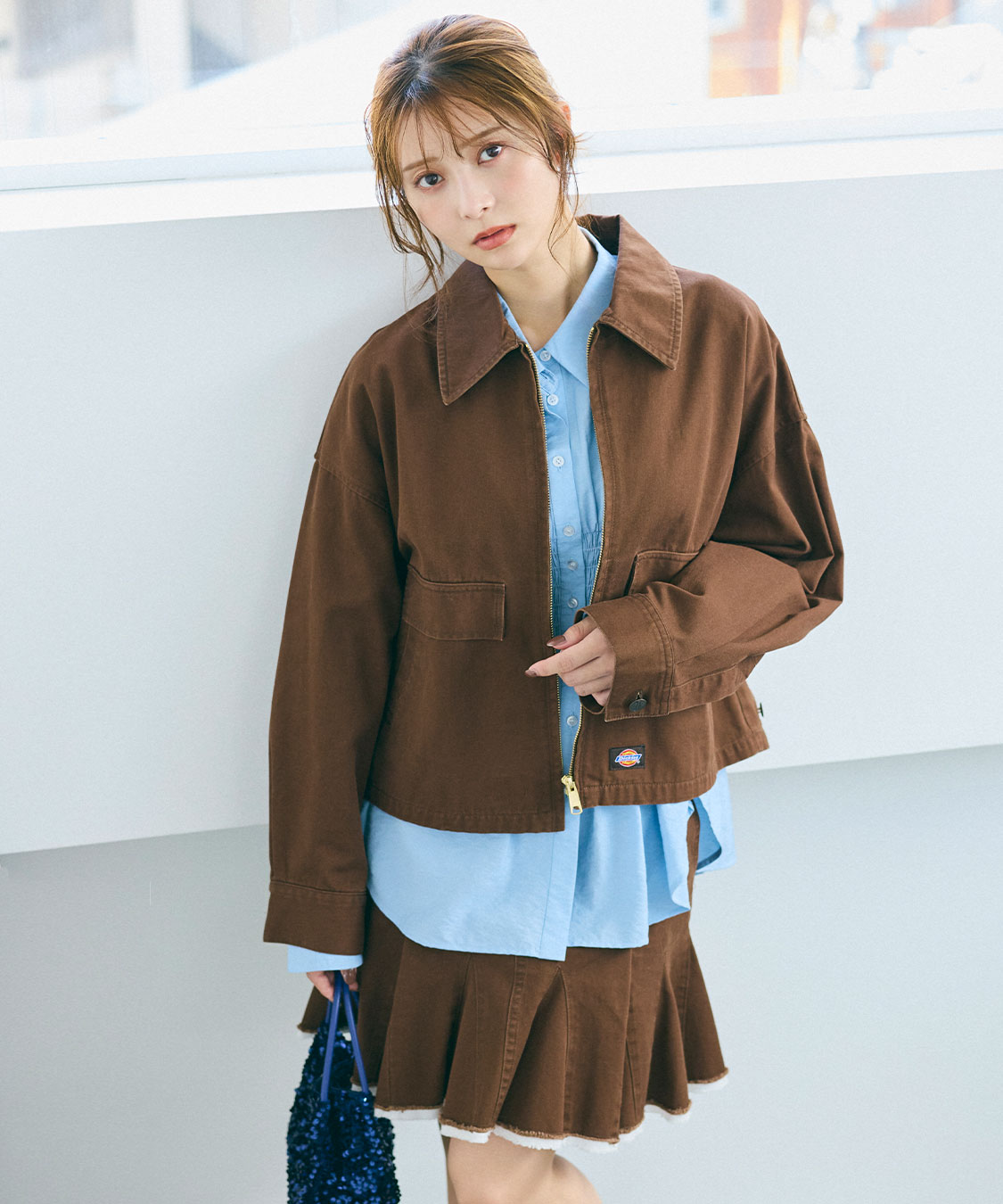 ステューシー×ディッキーズ　ショートブルゾン ステューシー×ディッキーズ ショートブルゾン